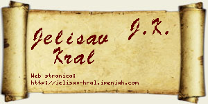 Jelisav Kral vizit kartica